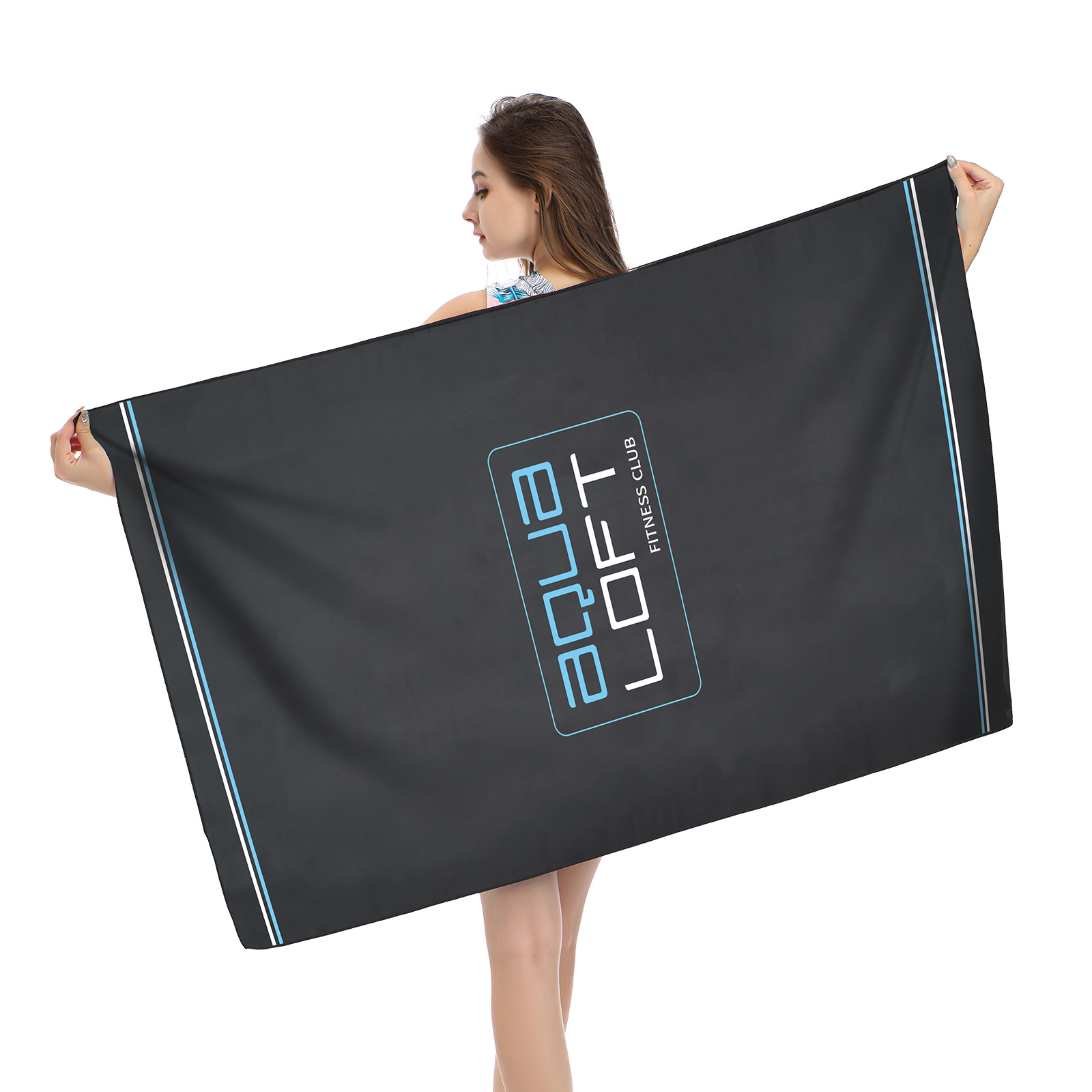 Golf Towel - AQUA Toalha de viagem ultracompacta de