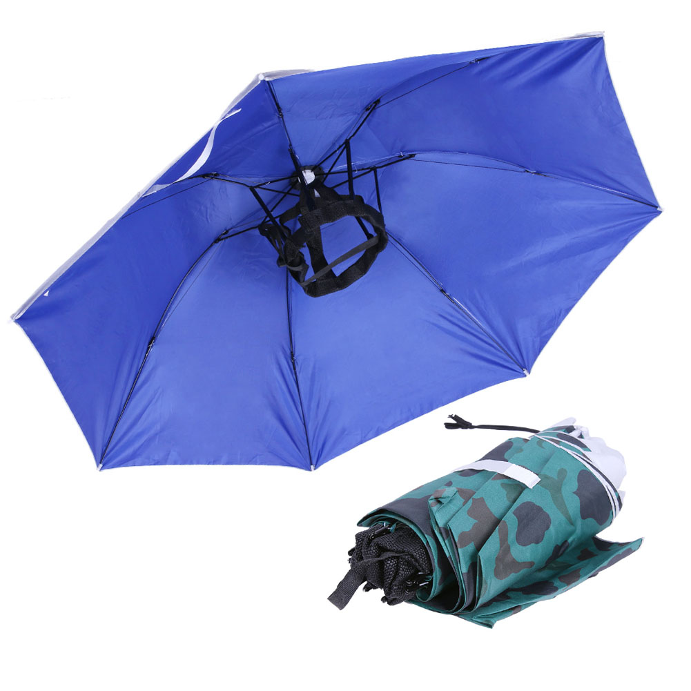 Golf Umbrella - Chapéu Guarda-Chuva Dobrável Impermeável para Golfe,