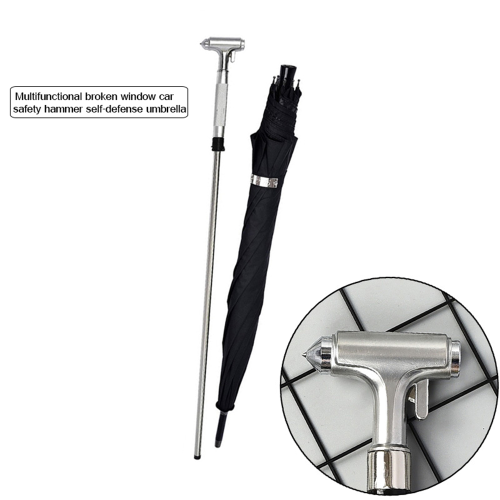 Golf Umbrella Large - Martelo de Segurança Multifuncional para Quebra