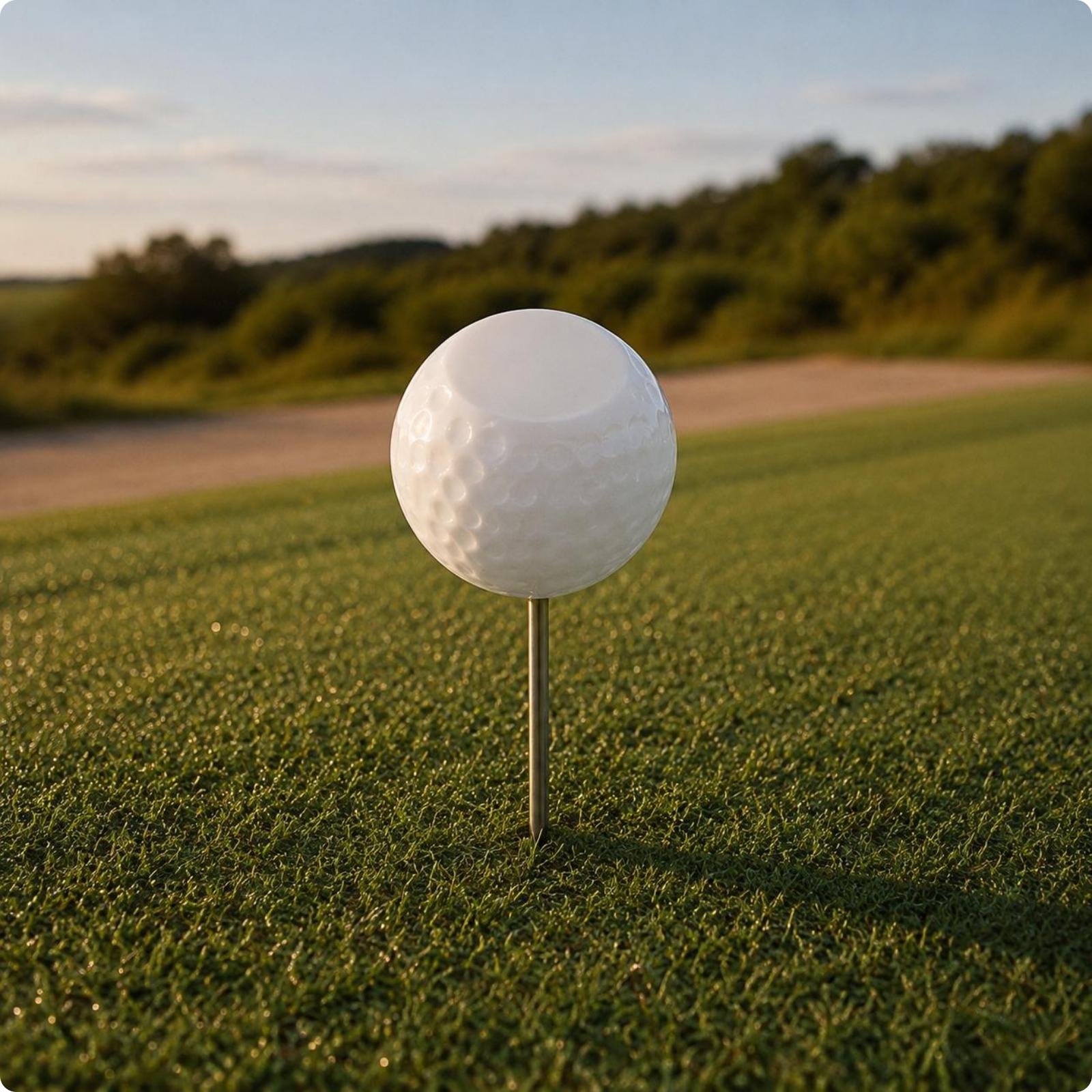 Golf Tees - Marcador de Forma de Bola de