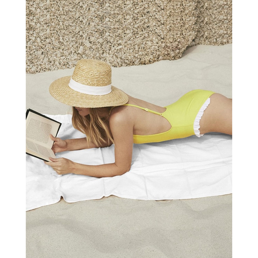 Toalha de Praia Branca Pura, L - Golf Towel avaliação e preço