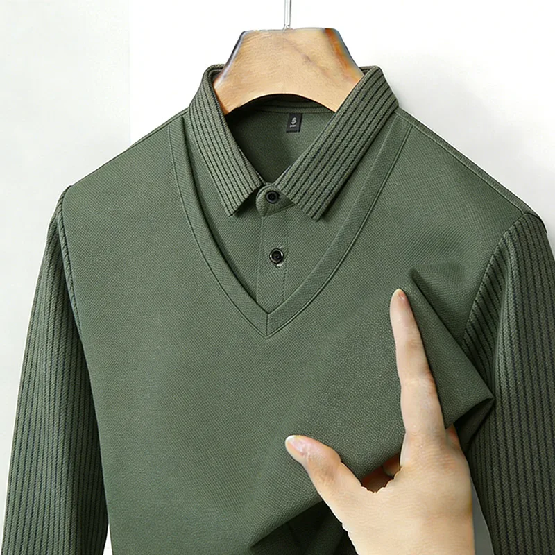 Camisa Masculina com Gola em V - Golf Tees avaliação e preço