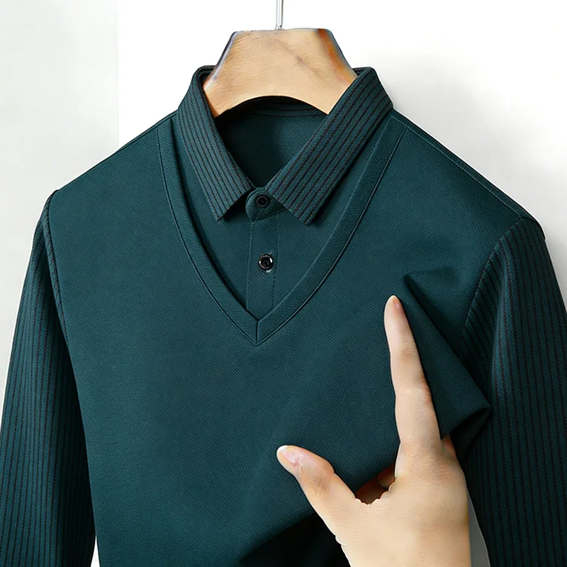 Camisa Masculina com Gola em V - Golf Tees avaliação e preço