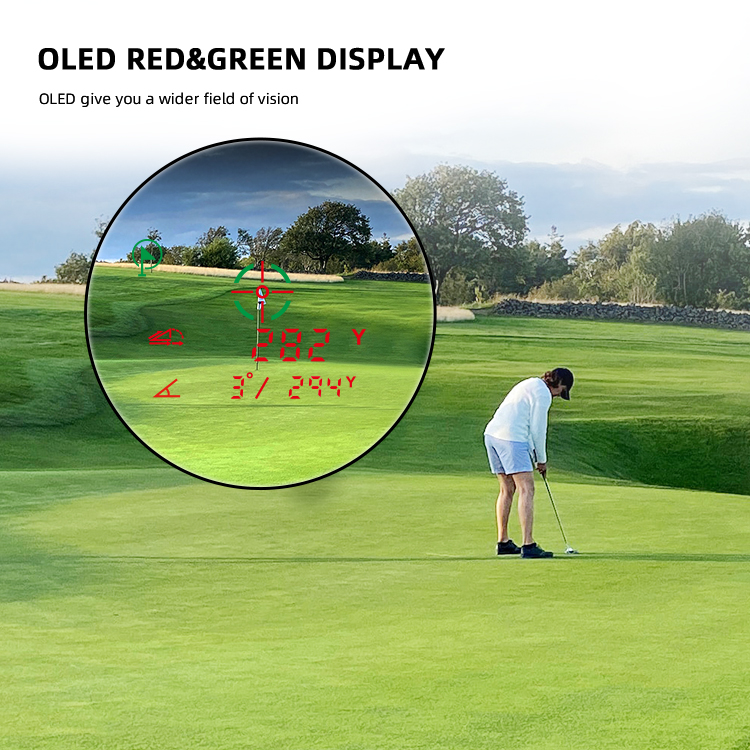 Novo lançado 1000m golf range  - Golf Rangefinder avaliação e preço