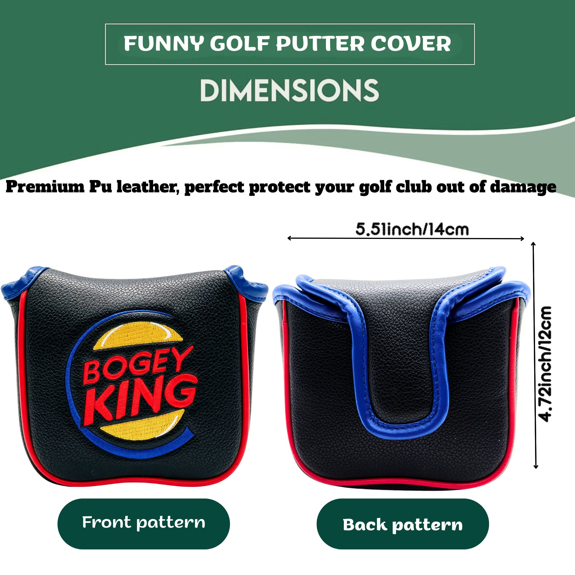 Capas Divertidas para Cabeça d - Golf Putter avaliação e preço