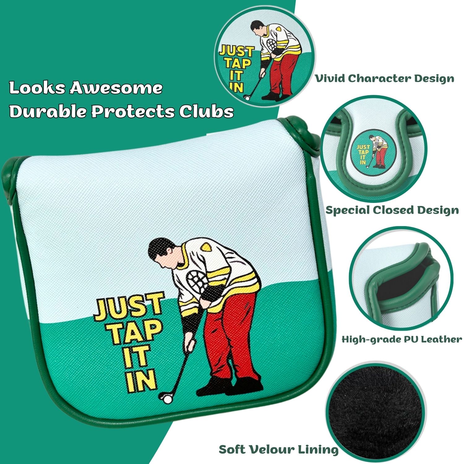 Capa Premium para Putter DF3,  - Golf Putter avaliação e preço