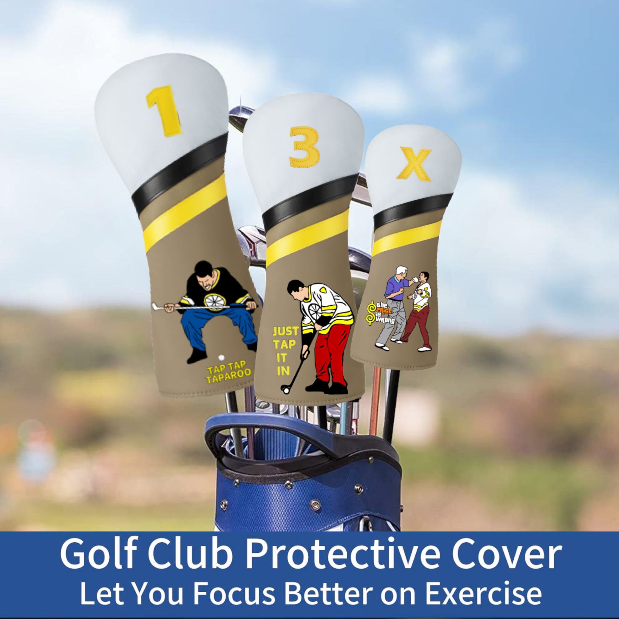 Engraçado feliz gilmore capa d - Golf Driver avaliação e preço