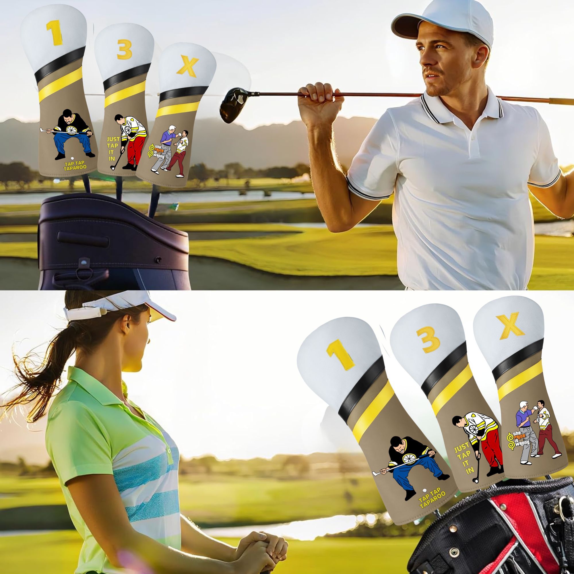 Engraçado feliz gilmore capa d - Golf Driver avaliação e preço