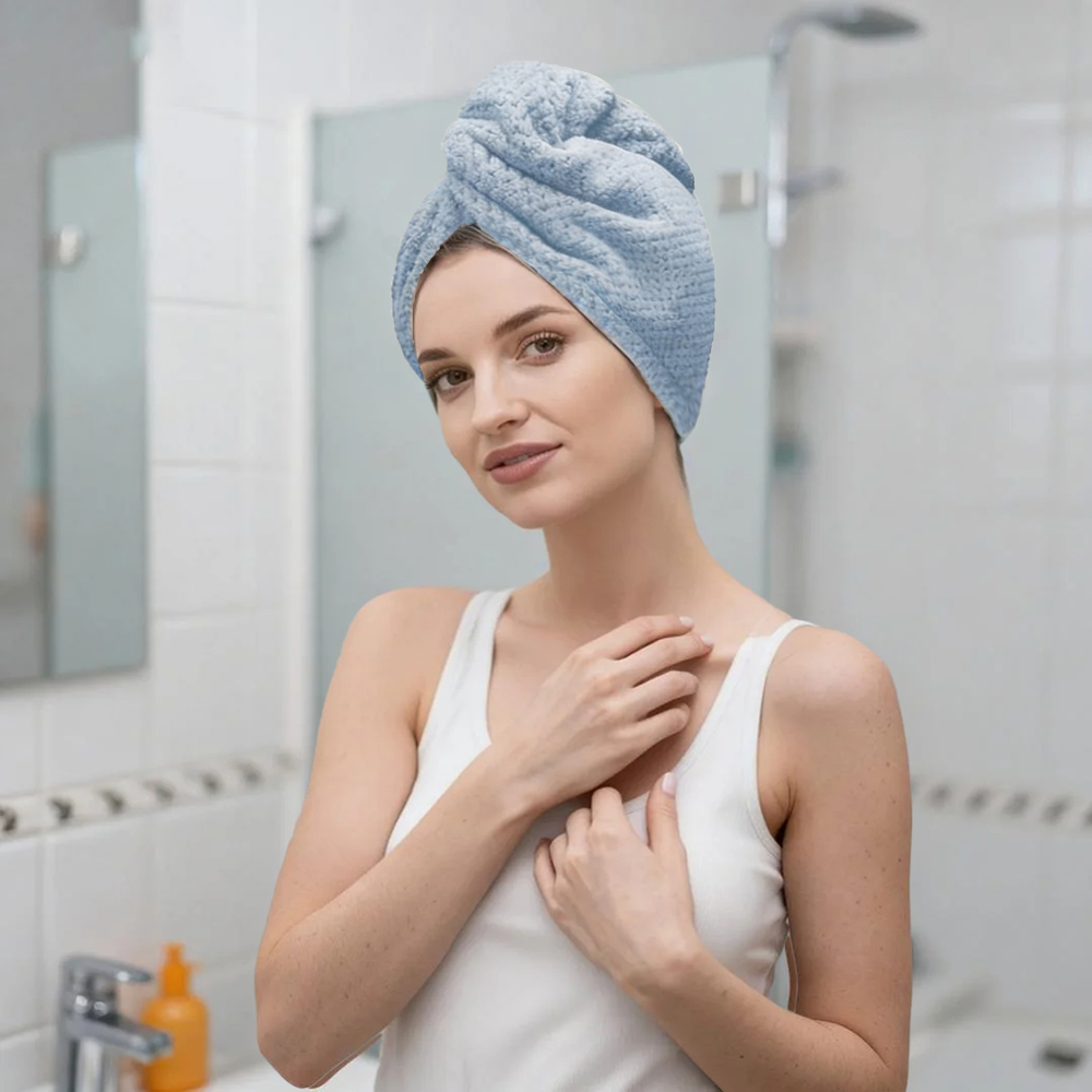 Toalha de cabelo seco feminino - Golf Towel avaliação e preço