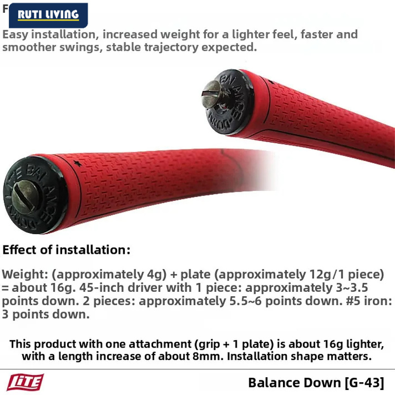 Pesos de Chumbo para Empunhadu - Golf Equipment Weight avaliação e preço