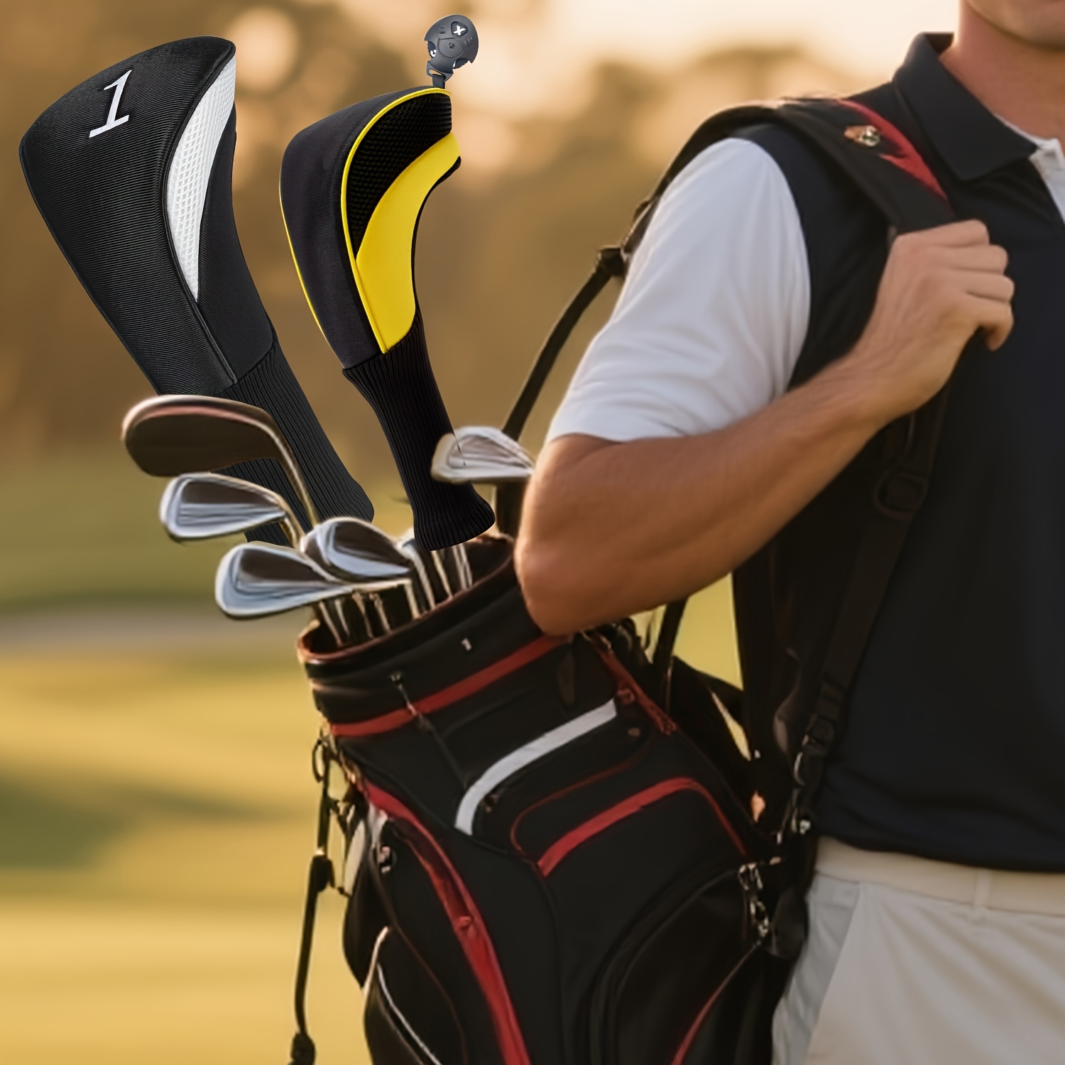 5 capas para cabeças de tacos  - Golf Clubs avaliação e preço